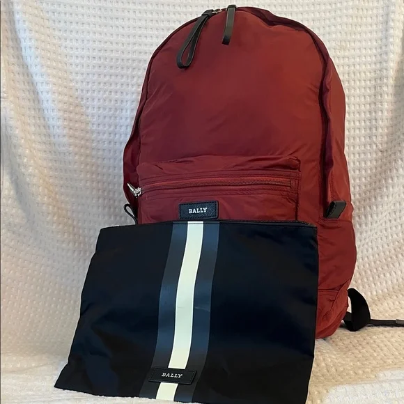 Bally Backpack With Pencil Holder